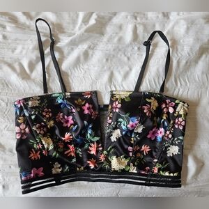 Victoria's Secret Floral Black Women's Bustier